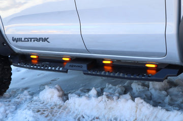 For Toyota Tacoma Running Boards Side Steps AQM-S32 2019-Up - 0