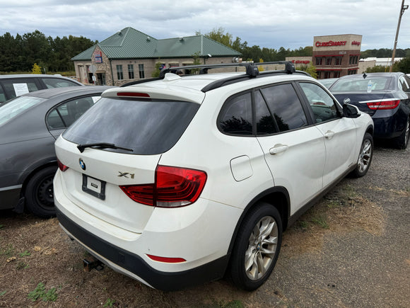 Für Bmw X1 E84 2009–2015 Dachträgersystem, Aluminium-Querstange, Metallhalterung, bündige Schienen, Silber