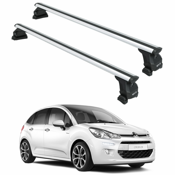 Für Toyota Tacoma 2016-Up Dachträger Querträger Metallhalterung Normales Dach Alu Schwarz