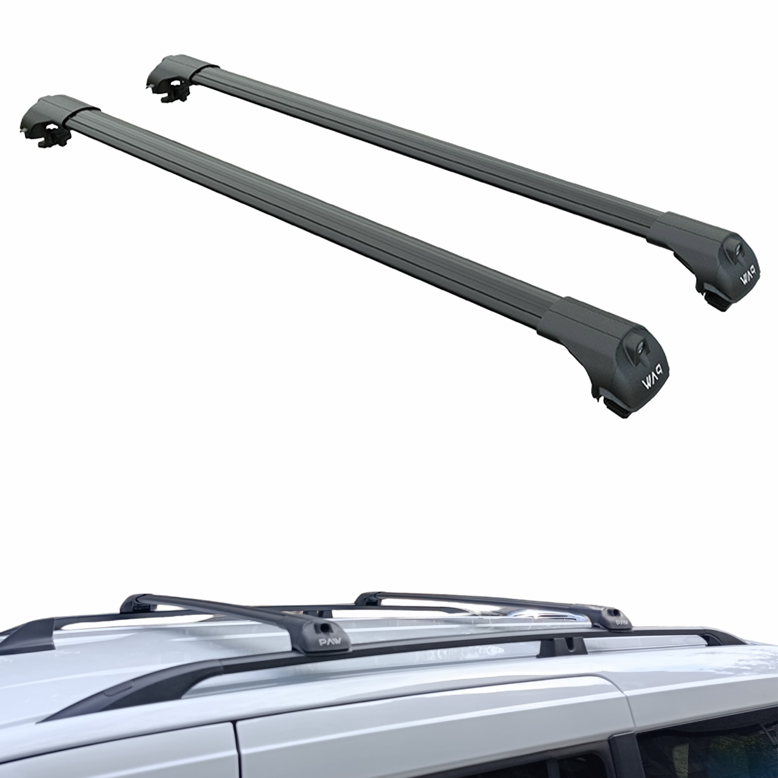 Cross Bars Nissan Nv200 Roof Rack Installation CRUZ Cargo Silver