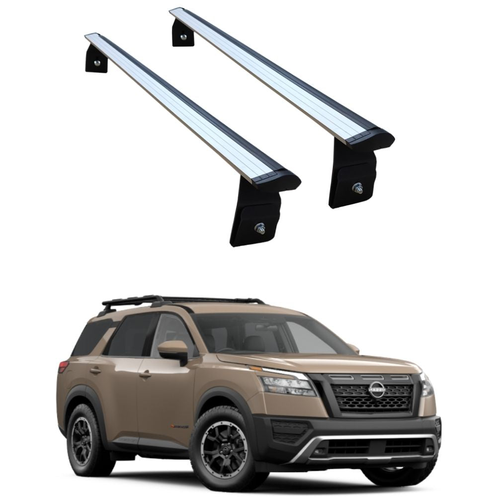 PATHFINDER/KEITH /Wolf&Grizzly 未使用品 For Nissan Pathfinder Rock Creek (2021-2026) Roof Rack Cross Bars