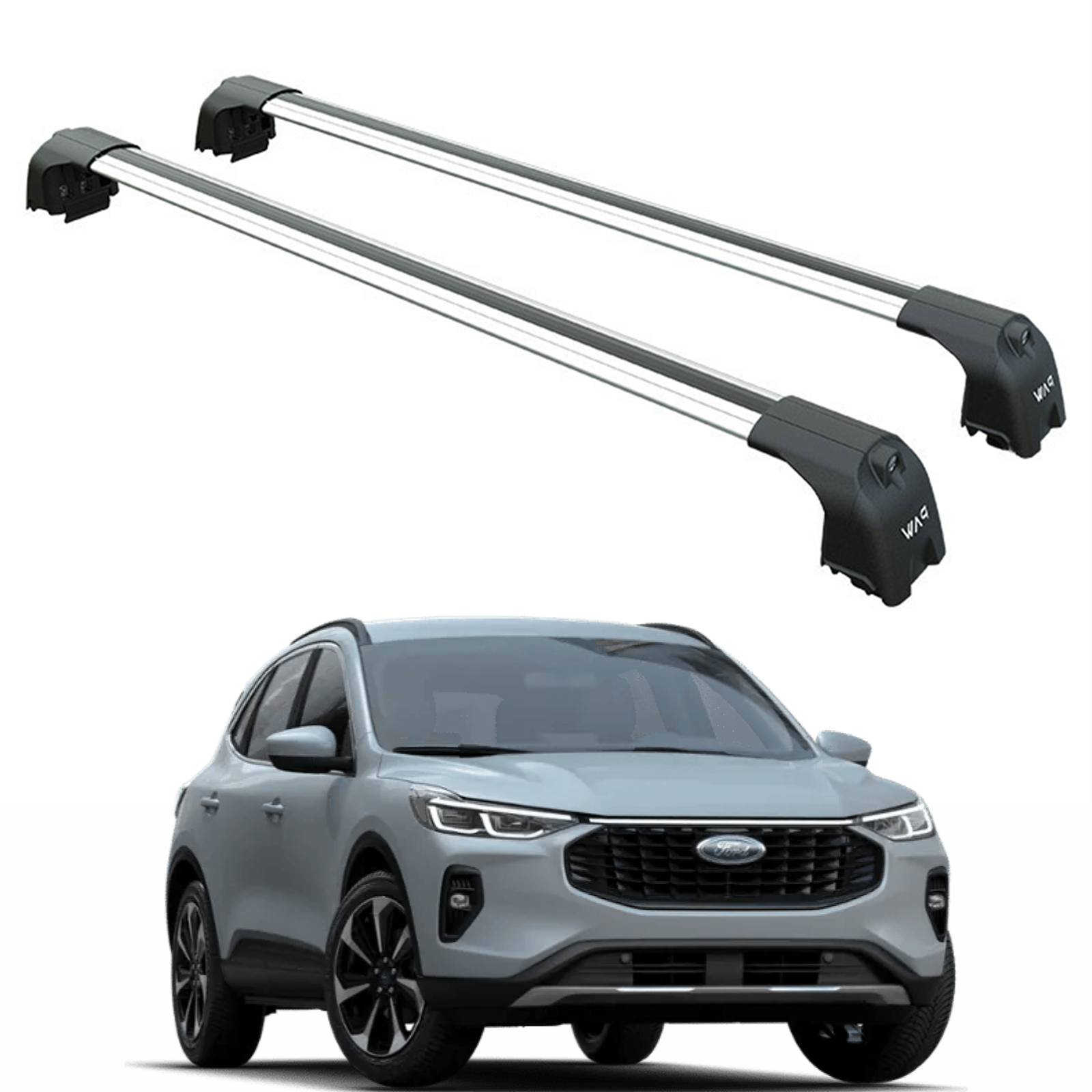 For Ford Escape CX482 (2020-2026) Roof Rack Cross Bars Flush Rail