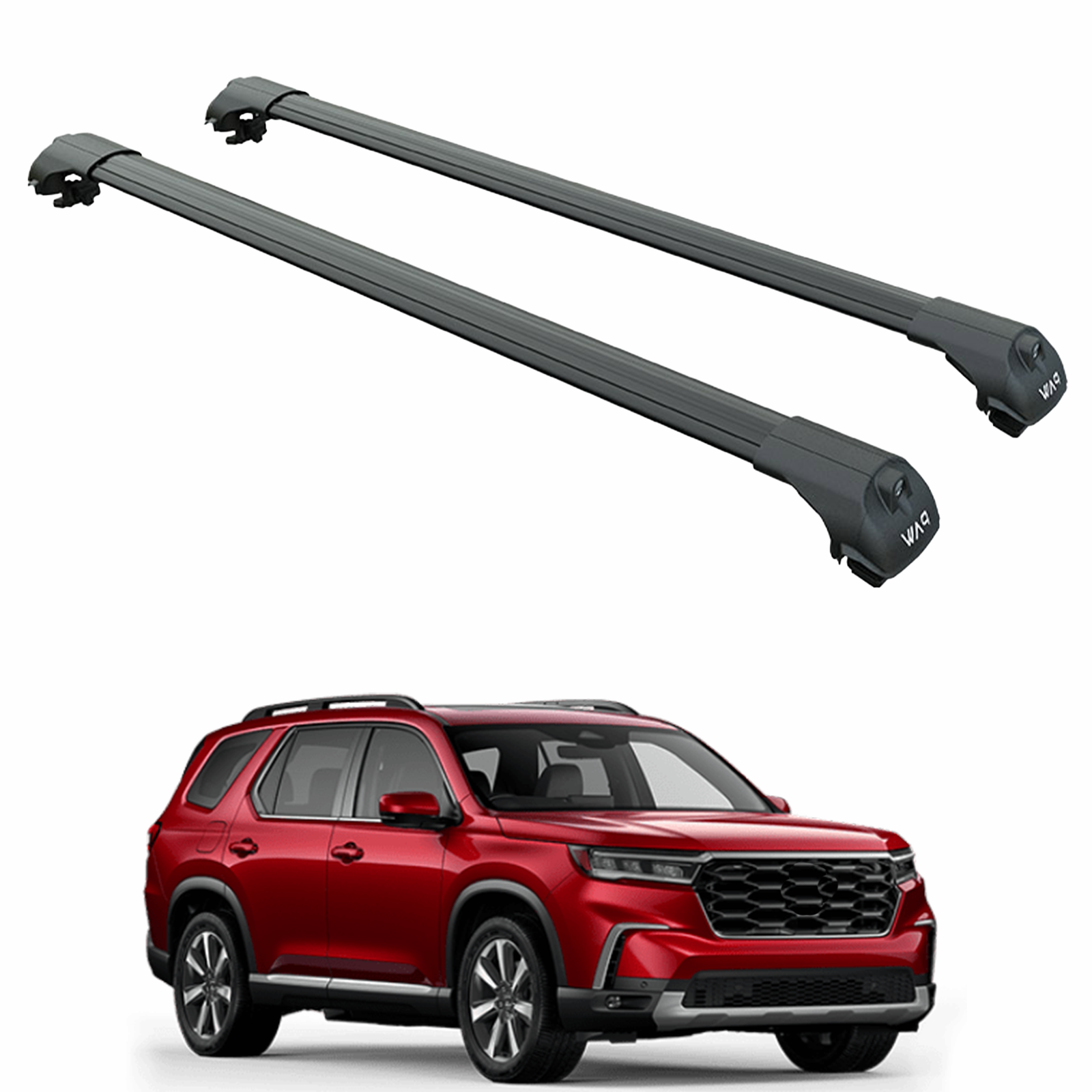 For Honda Pilot (2025-2026) Roof Rack Cross Bars Raised Rail For Honda Pilot (2025-2026) Roof Rack Cross Bars Raised Rail