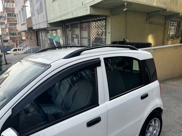 For Fiat Panda 169 2003-2012 Roof Racks, Roof Boxes or Roof Bike Racks Silver