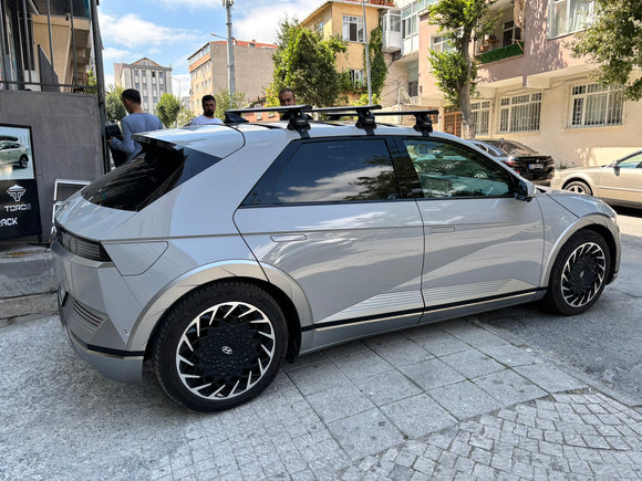 For Hyundai ioniq 5 2022-2024 Roof Rack Cross Bars Normal Roof Black