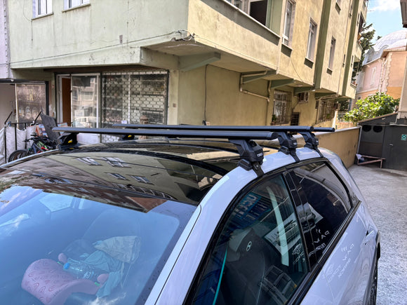 For Hyundai ioniq 5 2022-2024 Roof Rack Cross Bars Normal Roof Black