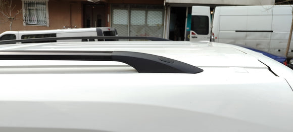 für Nissan NV200 Dachreling und Dachträger-Querstangen Plus-Serie, silberfarben