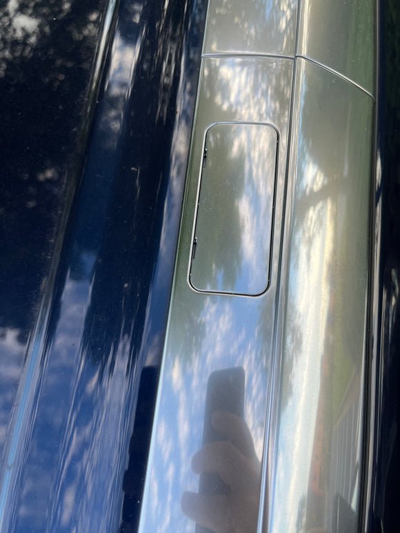 Für Toyota Highlander 2014–19 Dachträger, Querträger, Metallhalterung, bündige Schiene, Alu, Schwarz