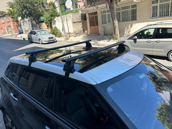 For Land Rover Evoque L5382011-2019  Roof Rack Cross Bars Normal Roof Black