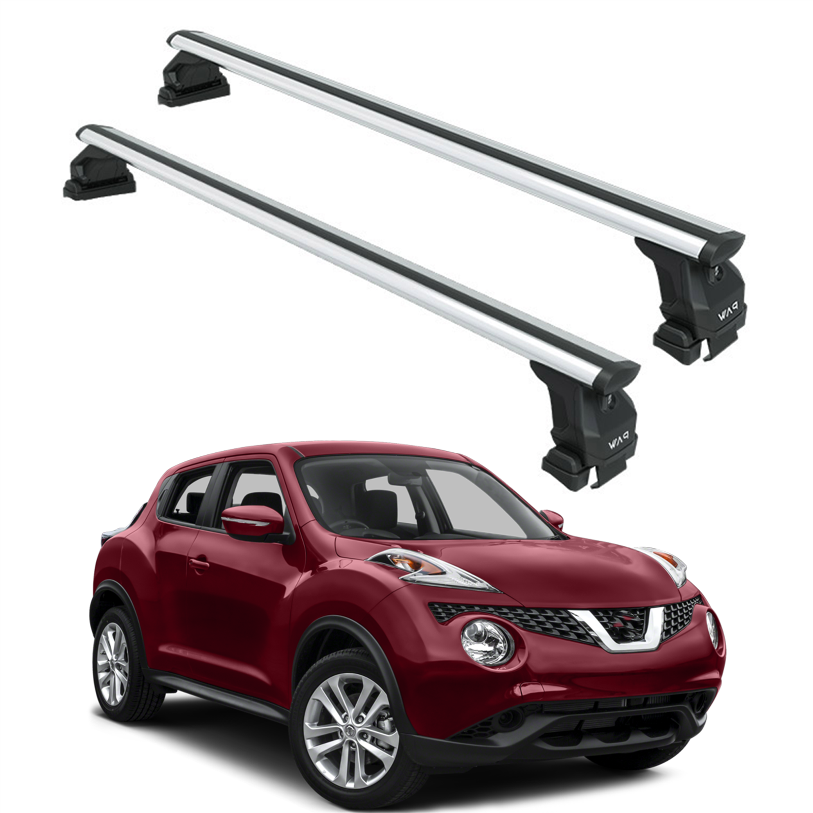 For Nissan Juke F15 2011-2019 Roof Rack Cross Bars Normal Roof Alu