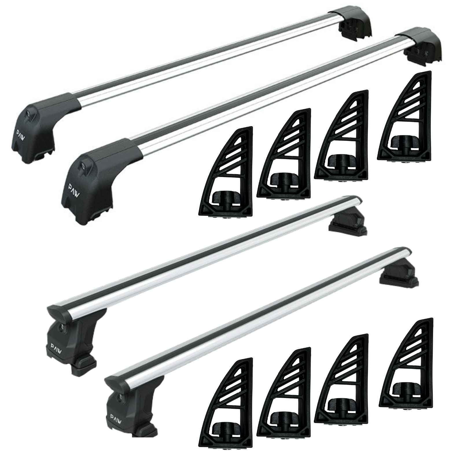 For Hyundai Santa Cruz 2017-2025 Bed Rack, Roof Rack and 8-Piece