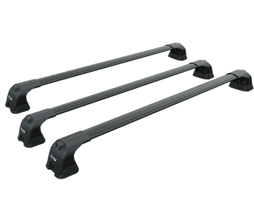 For Chevrolet N300 2012-2020 Roof Rack Cross Bars Metal Bracket Fix Point 3 Qty. Alu Black