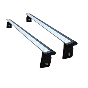 For Suzuki Samurai Rain Gutter Roof Rack Cross Bars Metal Bracket Rain Gutters Alu Silver