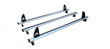 For Chevrolet City Express 2014-2025 Ladder Roof Racks Cross Bars Carrier Alu 3 Qty