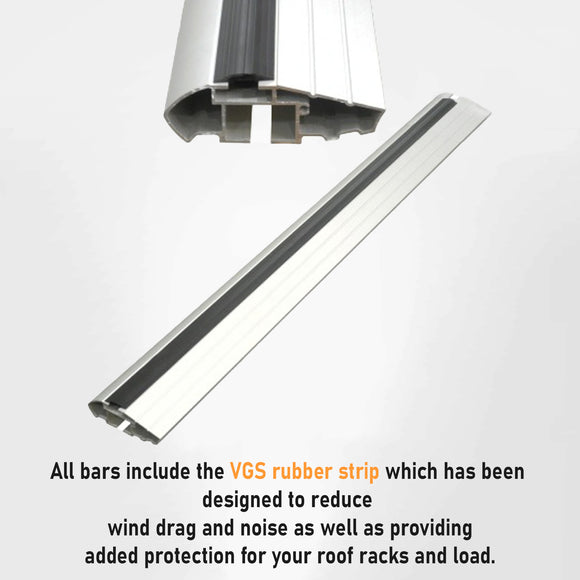 For Patrol Y61  1997-2013 Rain Gutter Roof Rack Cross Bars Metal Bracket Rain Gutters Alu Silver