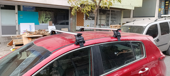 For Kia Sportage 2016-2021 Roof Rack Cross Bars Normal Roof Alu Silver