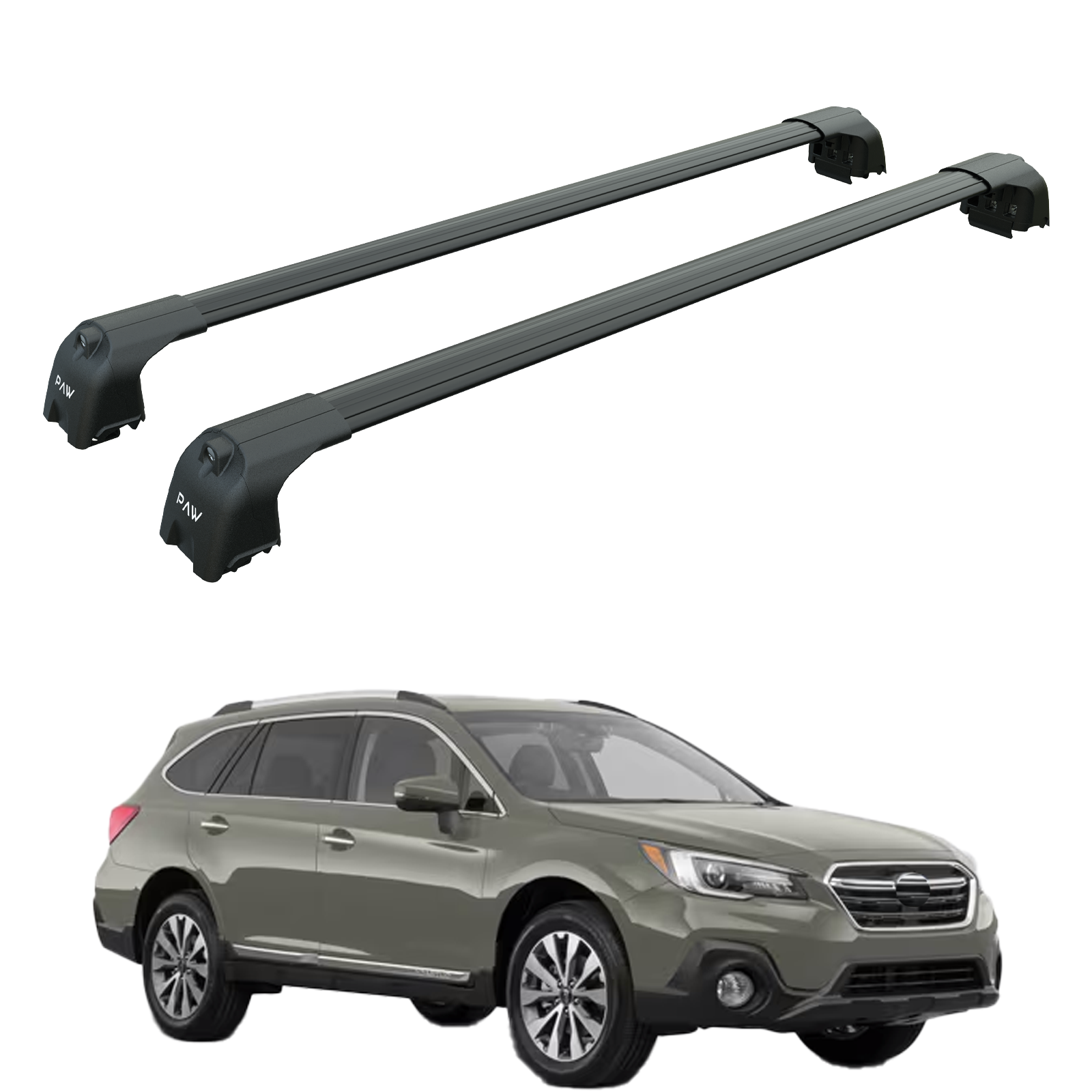 Universal Roof Rack Cross Bars with Locking System | T-Bolt Compatible