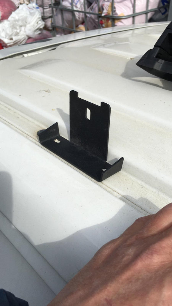 Für Volkswagen Caravelle T6 TP 2015-Up Dachträger Querstange Metallhalterung Fixpunkt Alu Schwarz