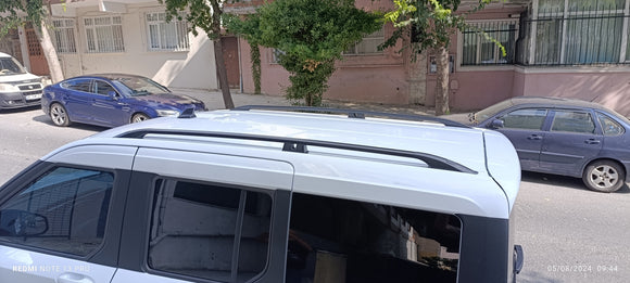 For Toyota Hiace H300 2019-2025 Roof Side Rails Ultimate Style Alu Black