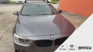 For Bmw 4 Series Gran Coupe (F36) 2014-2020 – Roof Rack Cross Bars (Fix Point, Aluminum, Black) - 0