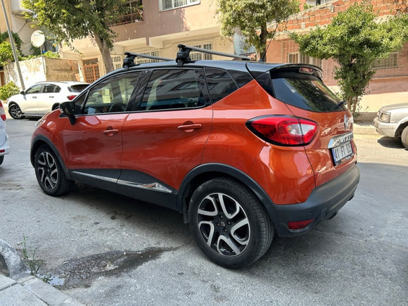 For Renault Captur 2013-2019 Roof Rack System Carrier Cross Bars Aluminum Silver