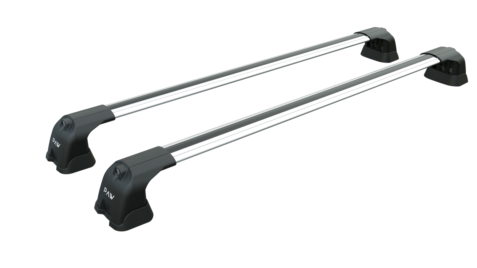 Abschließbarer Dachträger aus Aluminium für Fahrzeuge mit Standarddach