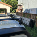 GMC Savana Van Roof Rack Cross Bars 1500 2500 3500 1996-Up – 3Qty T-Slot Aluminum Bars (Black), Rain Gutter Mount, No Drilling, 4 Load Stops, for Work & Recreation-13