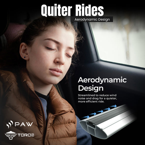 For Volvo S60 Sedan 2019-2026 Roof Rack Cross Bar Normal Roof Alu Black