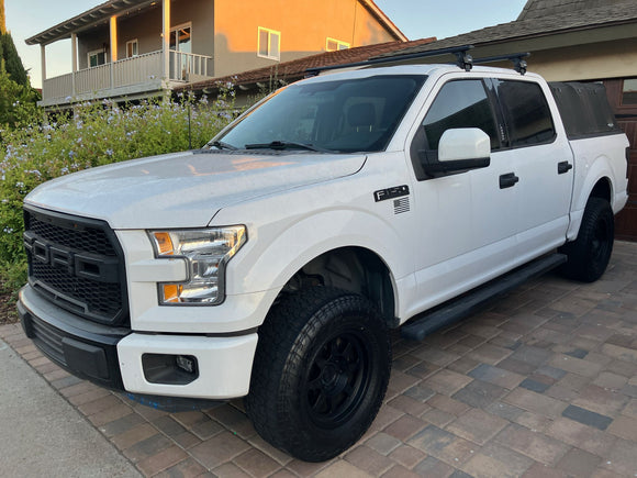 For Ford F-150 11th Gen (2004-2008) Roof Rack Cross Bars Normal Roof, Silver