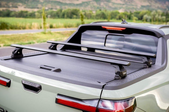 For Hyundai Santa Cruz Bed Rack Cross Bars Roof Rack 3qty Alu Silver