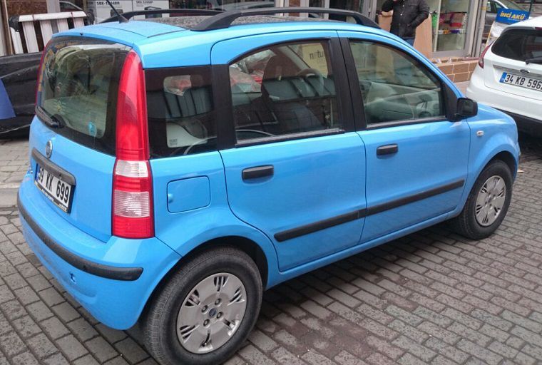 Fiat Panda Rood Rack Fiat Panda 169 Roof Rails 2003-2012 | Silver Aluminum Roof Rack System ...