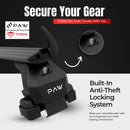 444. Kompatibel mit abschließbaren Aluminium-Dachträgern für Fahrzeuge mit Standarddach Toros Pro 4 Black-7