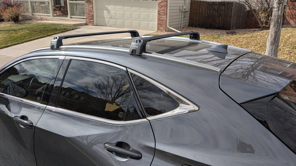 222. Kompatibel mit abschließbaren Aluminium-Dachträgern für Fahrzeuge mit Standarddach Toros Pro 2 Silver