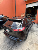 Für Ford Edge 2015-Up Dachträgersystem, Aluminium-Querstange, Metallhalterung, abschließbar, Schwarz-6