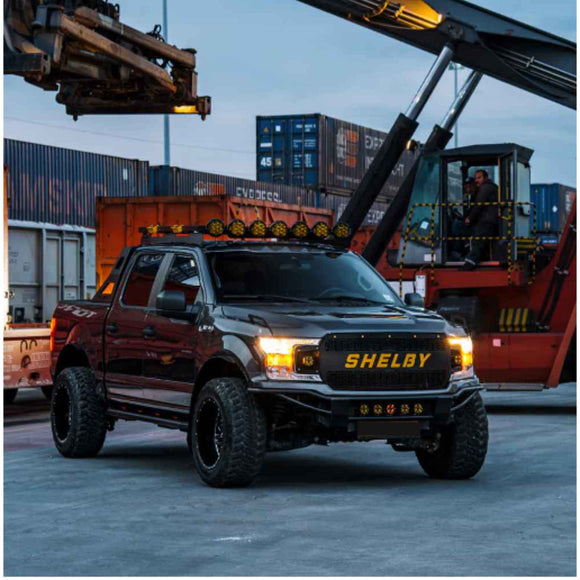 For Ford F-150 XLT Running Boards Side Steps AQM-S30 2017-Up