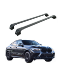 For Bmw X6 (G06) 2019-2024 Roof Rack Cross Bars Flush Rail, Black-1
