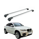 For Bmw X6 (E71) 2008-2014 Roof Rack Cross Bars Raised Rail Silver-1