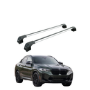 For Bmw X4 (G02) 2019-2026 Roof Rack Cross Bars Flush Rail Silver-1