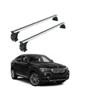 For Bmw X4 2014-2018 Roof Rack Cross Bars Normal Roof Silver-1
