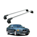 For Bmw 3 Sedan (E36) | 1991-1998 Roof Rack Cross Bars Fix Point, Silver-1