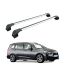 For Bmw 2 Series Grand Tourer (F46) 2014-2021 Roof Rack System, Aluminium Cross Bar, Flush Roof, Silver-1