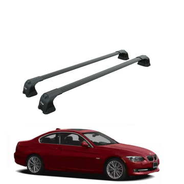 For Bmw 3 Coupe (E92) | 2006-2013 Roof Rack Cross Bars Fix Point, Black