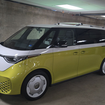 For Volkswagen ID. Buzz SWB L1 Roof Side Rails and Roof Rack Cross Bars Black - 0