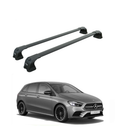 Für Mercedes B-Klasse W247 ab 2018, Dachträger, Querträger, Dachträger, Alu-Fixpunkt Pro 3, Schwarz-1