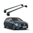 For Mercedes Benz B W247 2018-2026 Roof Rack Cross Bars Fix Point Black-1