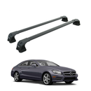 111. Kompatibel mit abschließbaren Aluminium-Dachträgern für Fahrzeuge mit Standarddach Toros Pro 1 Black-1