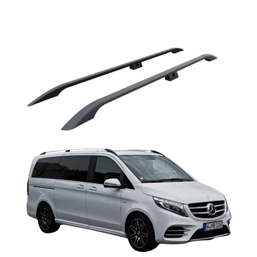 Für Mercedes E-Serie W213 ab 2016, Dachträgersystem, Träger, Querträger, Aluminium, abschließbar, hochwertige Metallhalterung, schwarz