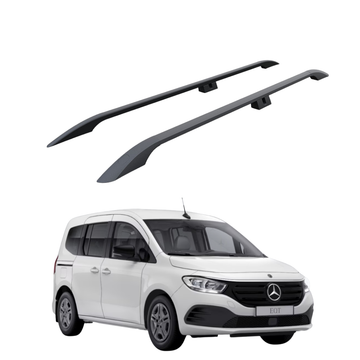 For Mercedes EQT 2023-2026 Roof Side Rails Ultimate Style Black