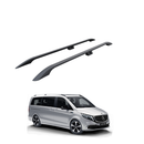 For Mercedes EQV 2019-Up Roof Side Rails Ultimate Style, Black-1