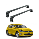 For Volkswagen E-Golf 2014-2020 Roof Rack Cross Bar Normal Roof Alu Black-1